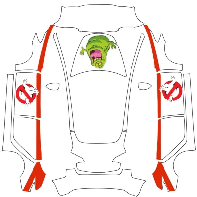 Ghost Busters – Tesla Model 3 wrap