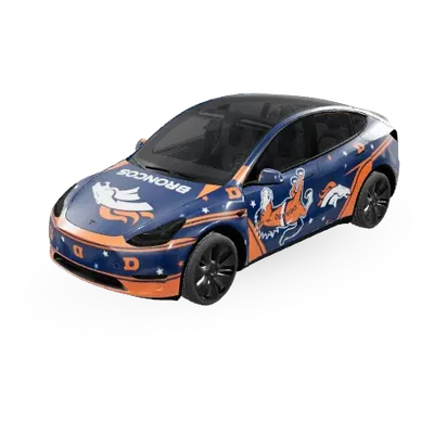 Broncos – Tesla Model Y Wrap