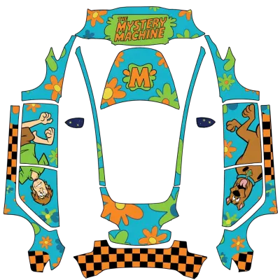 미스터리 머신 (Mystery Machine) – 테슬라 Model 3 랩핑