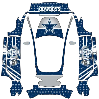 Dallas Cowboys (Dallas cowboys) – covering Tesla Model 3