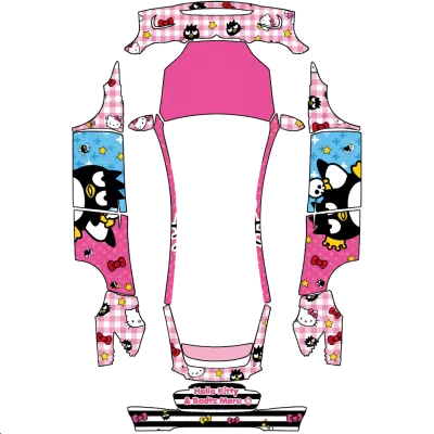 ハローキティ (HelloKitty) – テスラ Model X ラッピング