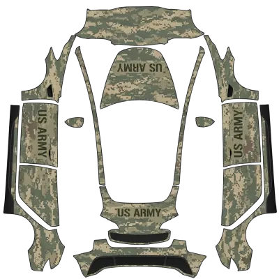 美國陸軍（US Army） – 特斯拉 Model 3 塗裝