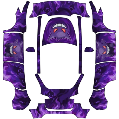 Gengar – Tesla Model Y Wrap
