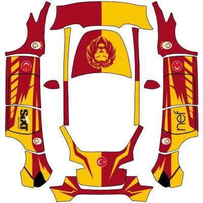加拉塔薩雷（Galatasaray） – 特斯拉 Model Y 塗裝