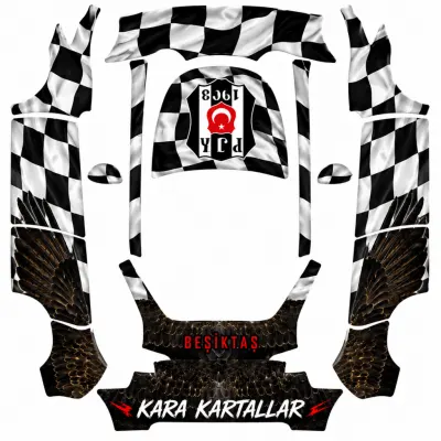 베식타스 (Beşiktaş) – 테슬라 Model Y 랩핑