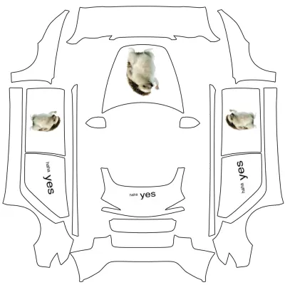 hedgehoghahayes – Tesla Model 3 Wrap