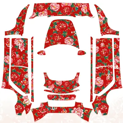 花卉（flower） – 特斯拉 Model 3 塗裝