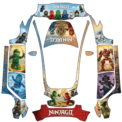 Ninjago 2 (Ninjago2) – Tesla Model 3 Wrap