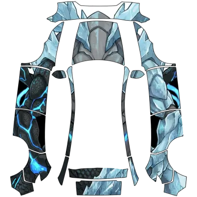 Kyurem Zekrom Fusion (Kyurem zekrom fusion) – Tesla Model Y Wrap