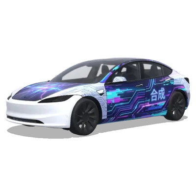 Composite (合成) – Tesla Model 3 wrap