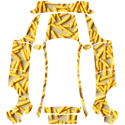 薯條（Fries） – 特斯拉 Model Y 塗裝