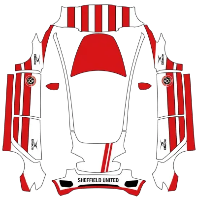 Sheffield United (Sheffield Utd) – Tesla Model 3 Wrap
