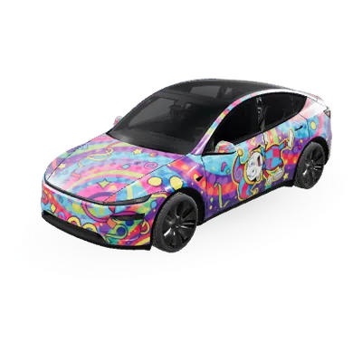 デジタルサーカス (Digital circus) – テスラ Model Y ラッピング