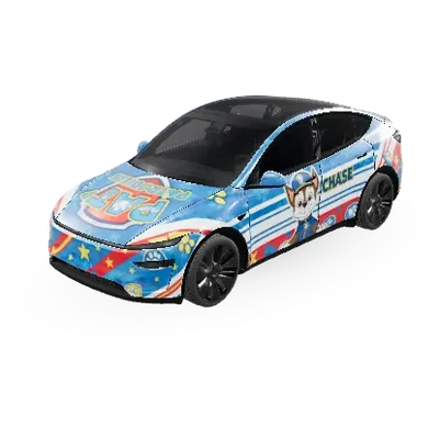 Paw Patrol (Pat patrouille) – Tesla Model Y Wrap