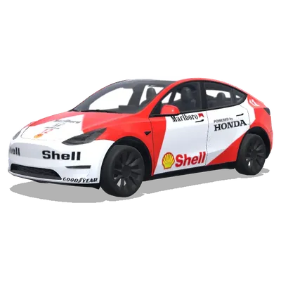 1990s McLaren F1 – Tesla Model Y wrap
