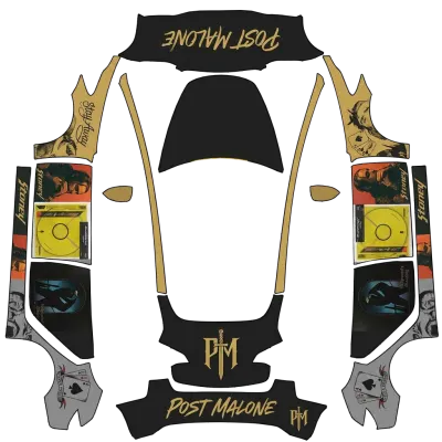 Post Malone – covering Tesla Model 3