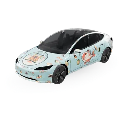 Sushi – Tesla Model 3 Wrap