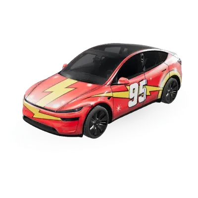 Blitz (Lightning) – Tesla Model Y Wrap