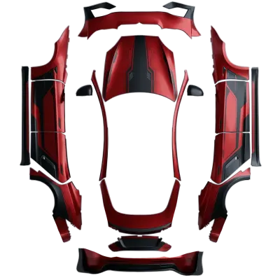 80er Superheld (80s Superhero) – Tesla Model S Wrap