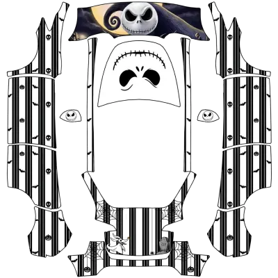 骷髏傑克（Skellington） – 特斯拉 Model Y 塗裝