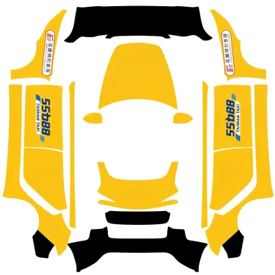 Taiwan Taxi (taiwan taxi) – Tesla Model 3 Wrap