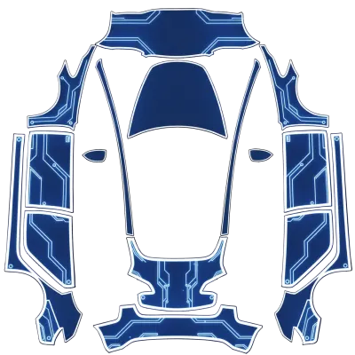 TRON – Tesla Model 3 wrap