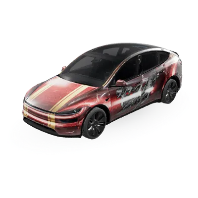 Iron Man (iron man) – Tesla Model Y L Wrap