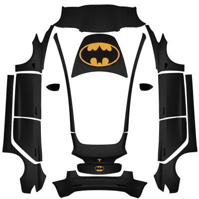 Batman 1998 (1998 batman) – Tesla Model 3 Wrap