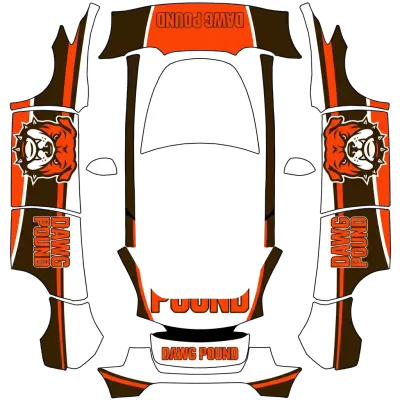 Cleveland Browns – Tesla Model Y Wrap