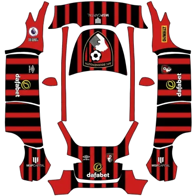 AFC Bournemouth – Tesla Model Y Wrap