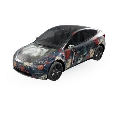 Michael Myers (Michael myers wrap) – covering Tesla Model Y