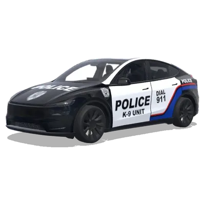 Полицейское подразделение K-9 – оклейка Tesla Model Y