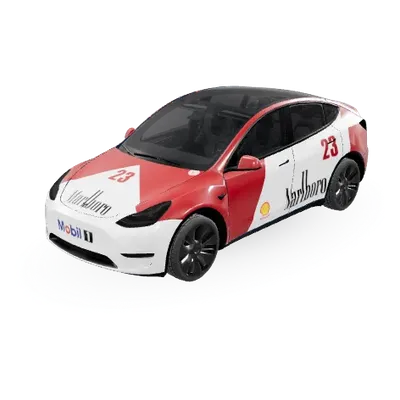 Marlboro – Tesla Model Y wrap