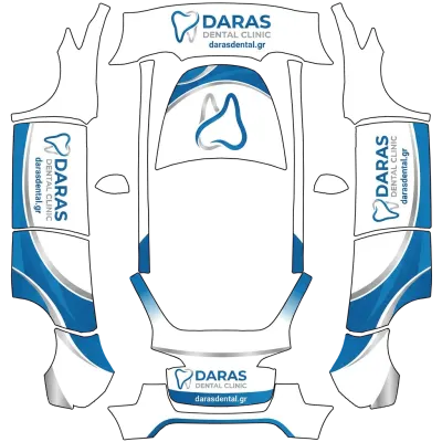 Daras Dental Clinic – Tesla Model Y wrap