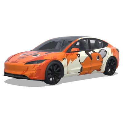 波奇塔（ポチタ） – 特斯拉 Model 3 涂装