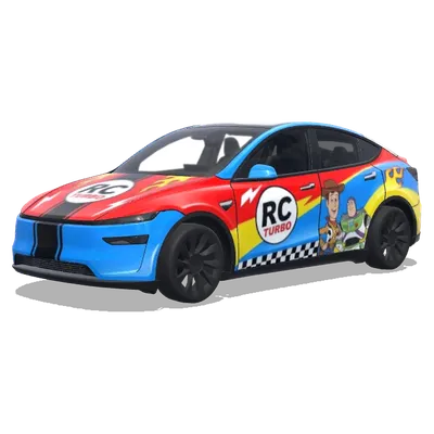 토이스토리 RC 버기 (Toy story RC buggy car) – 테슬라 Model Y 랩핑