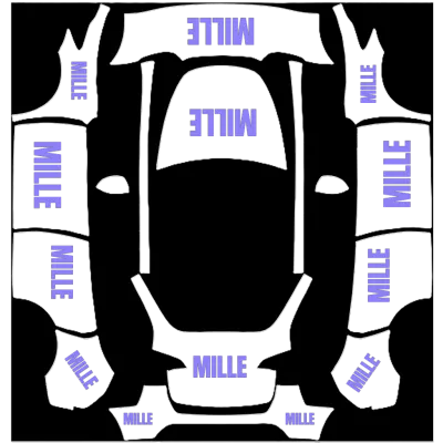 Mille Mus – Tesla Model Y wrap