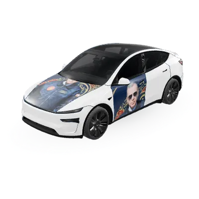 タイイップ (Tayyip) – テスラ Model Y ラッピング