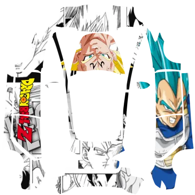 魔人貝吉塔（Majin Vegeta） – 特斯拉 Model 3 塗裝