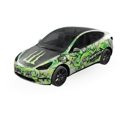 Monster 1 – Tesla Model Y Wrap