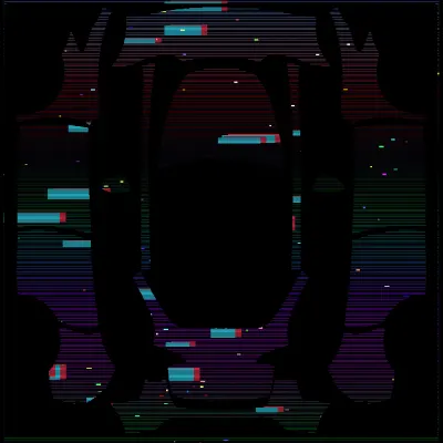 故障風（Glitch） – 特斯拉 Model Y 塗裝