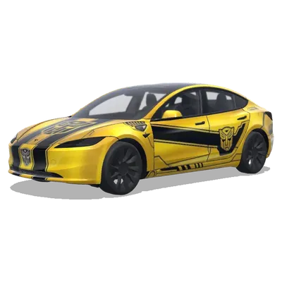 Bumblebee – Tesla Model 3 wrap
