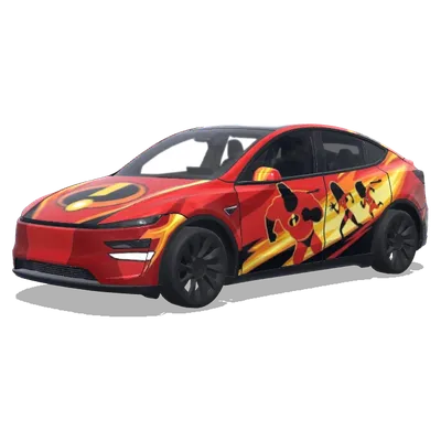 超人总动员（The Incredibles） – 特斯拉 Model Y 涂装