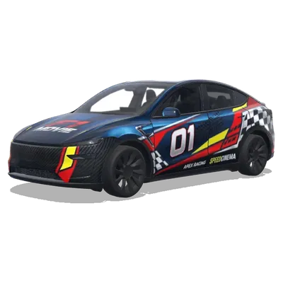 f1movie – Tesla Model Y wrap