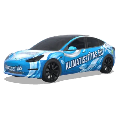 Klimatisztitas.eu (KLIMATISZTITAS.EU) – оклейка Tesla Model 3