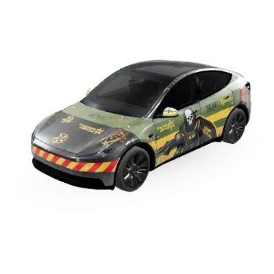 Helldivers (Helldivers 1) – Tesla Model Y Wrap