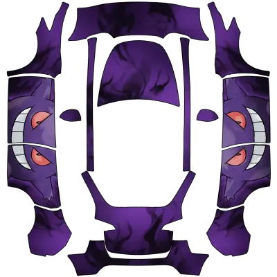 Gengar – Tesla Model Y Wrap
