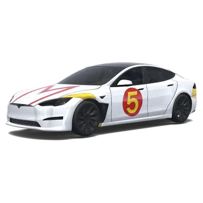 Habitacle à cercle rouge numéro 5 – covering Tesla Model S