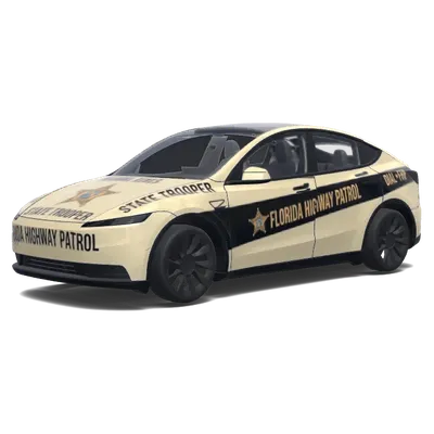 Florida Highway Patrol – Tesla Model Y wrap