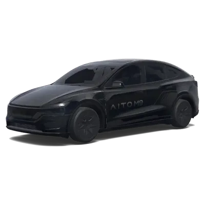 AITO M9 noir (AITO M9. Colors: black.) – covering Tesla Model Y L